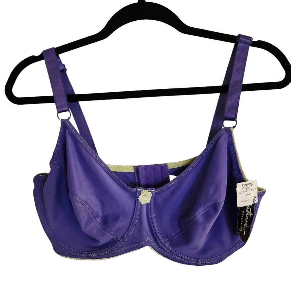 Native Intimates Underwire Adjustable Strap Bra Size 40D